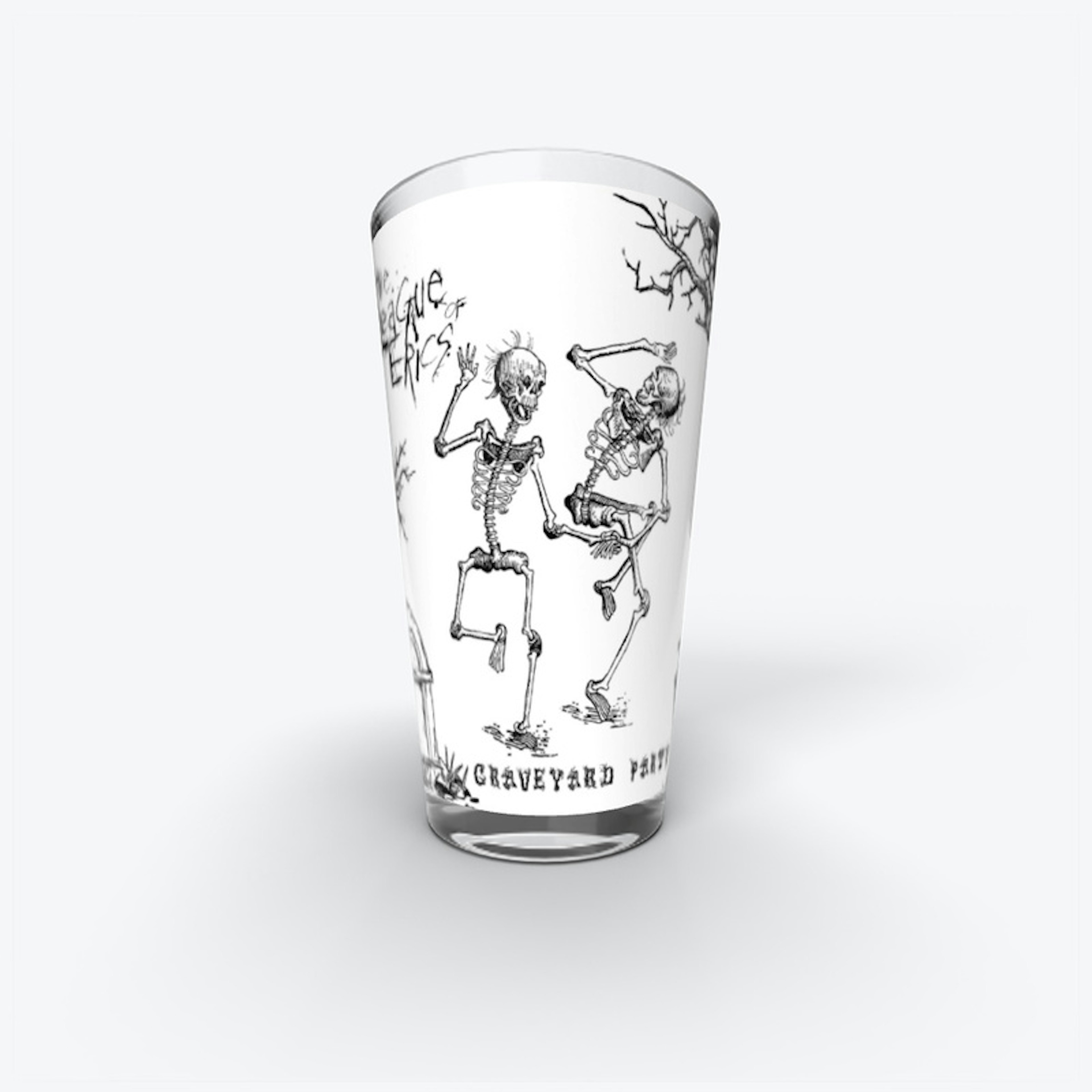 Graveyard Party Pint Glass